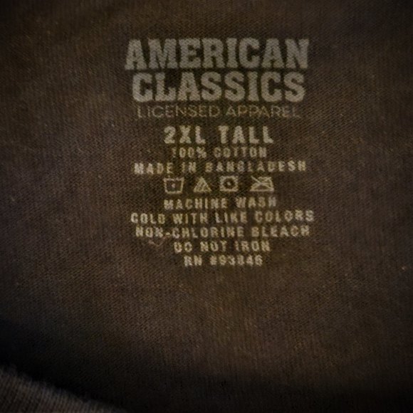 Motorhead Snaggletooth Logo metal rock Official T-Shirt 2XLT B&T NWT - Picture 3 of 4